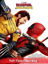 Deadpool & Wolverine (2024) BRRip Original [Telugu + Tamil + Hindi + Eng] Dubbed Movie Watch Online Free