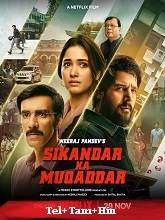 Sikandar Ka Muqaddar (2024) HDRip Original [Telugu + Tamil + Hindi] Full Movie Watch Online Free